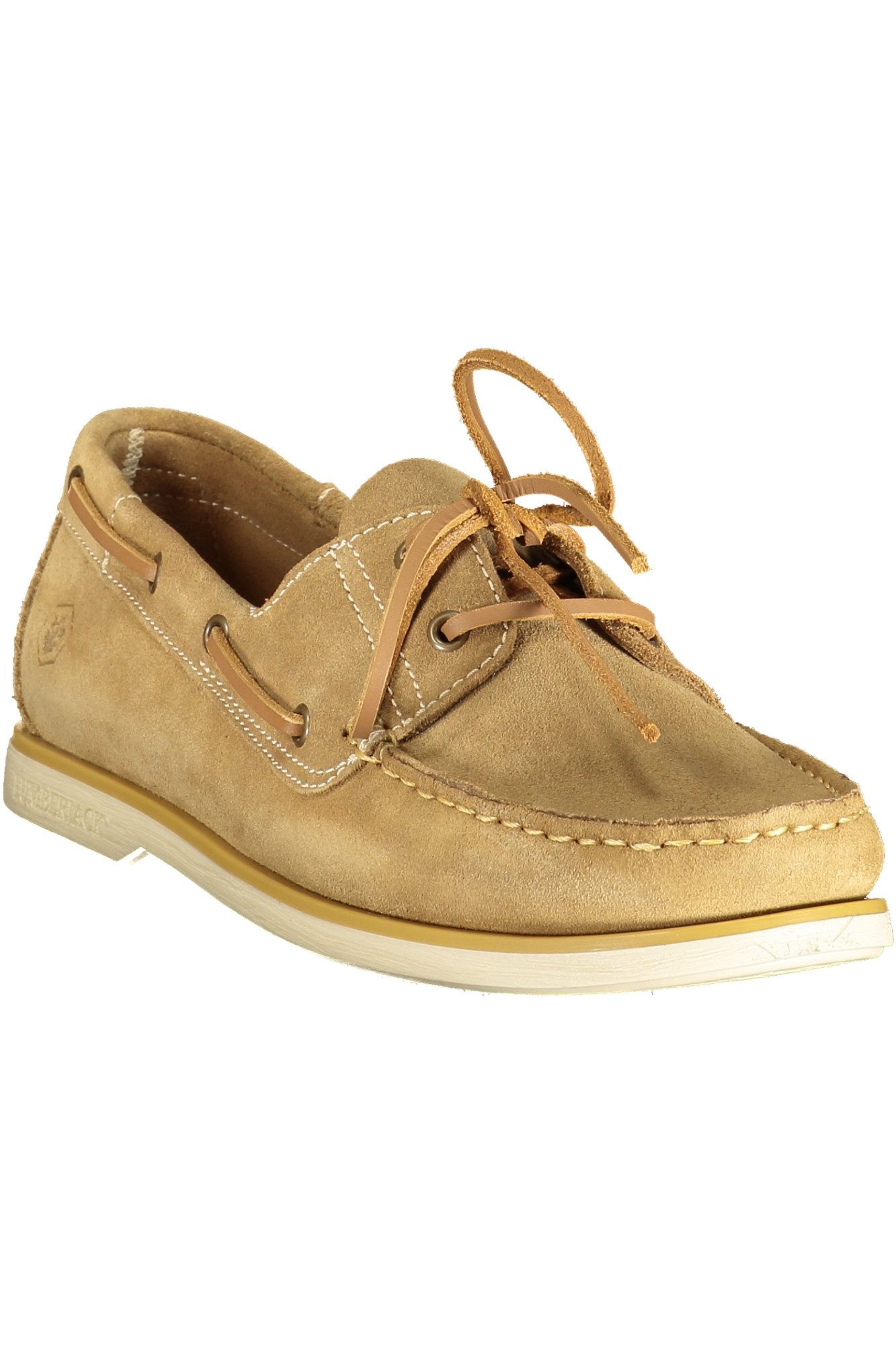 LUMBERJACK Pantolette Klassischer Herrenschuh in Beige – Bootsschuh mit