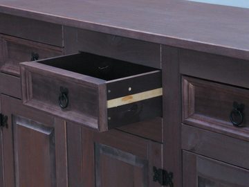 ebuy24 Sideboard New Mexico Sideboard mit 3 Schubladen und 3 Türen (1 St)