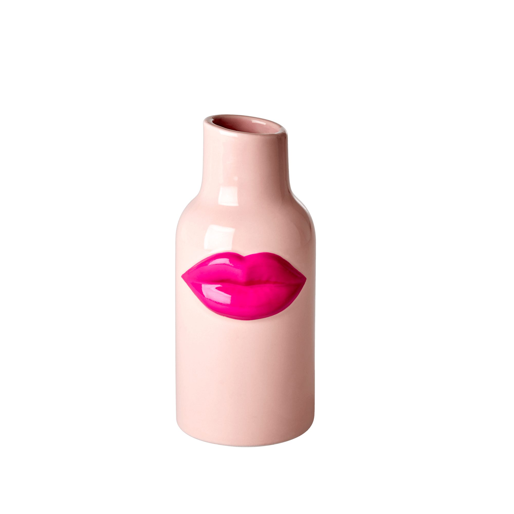 rice Dekovase Vase Red Lipstick