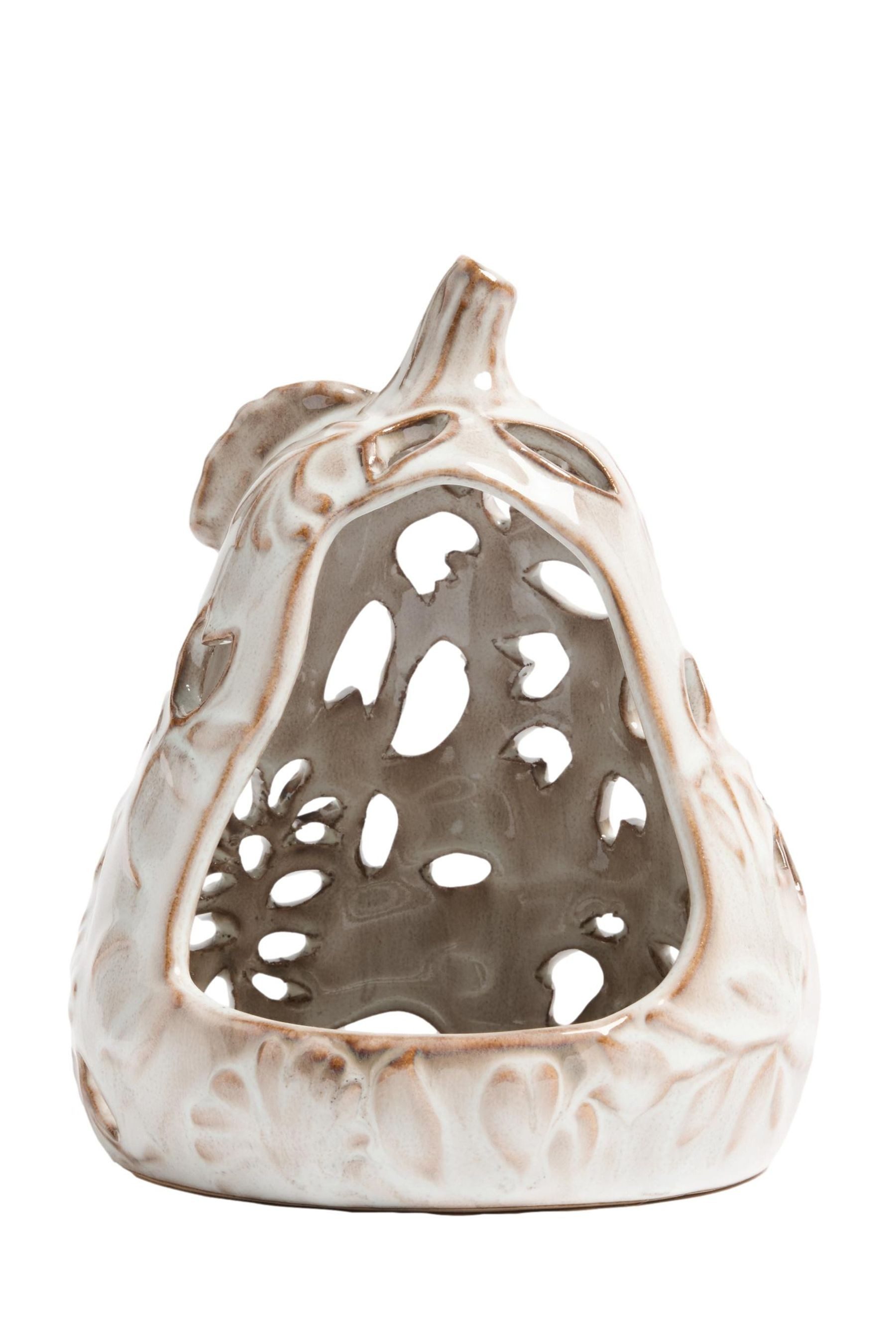 Next Teelichthalter Teelichthalter aus Keramik im Kürbismotiv günstig online kaufen