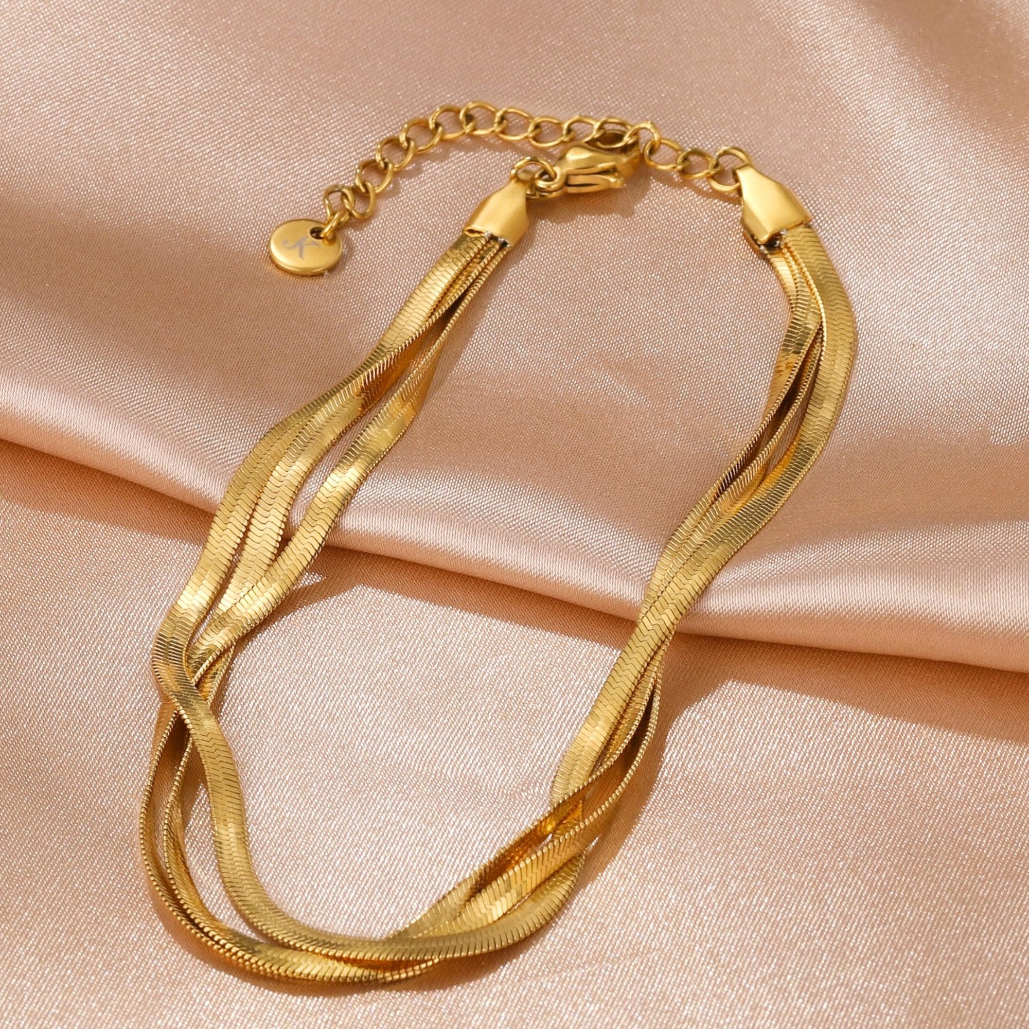 Kim Johanson Armband Alma (1-tlg), mehrreihig, elegant & kombinierbar günstig online kaufen