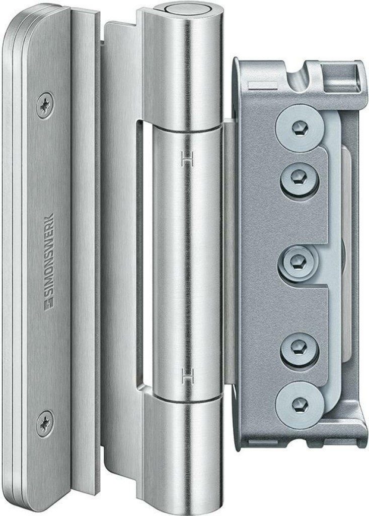 Türbeschlag SIMONSWERK Haustürband Baka Protect 4030 3D FD RAL 9016 Satz3Stück