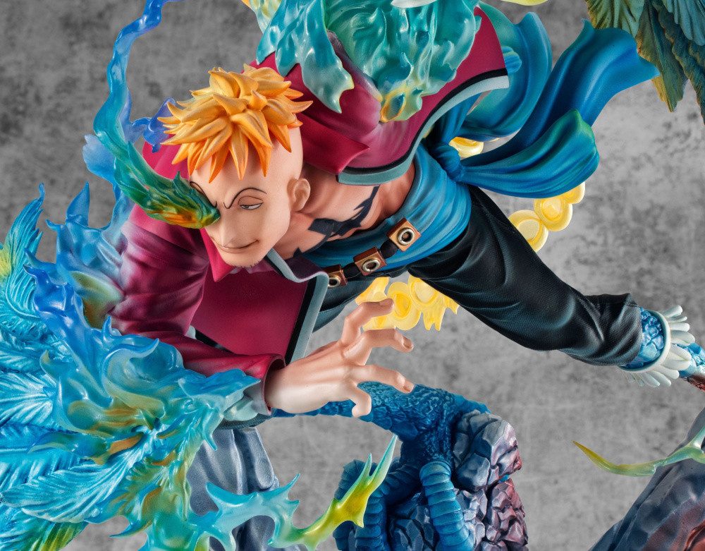 MegaHouse Merchandise-Figur One Piece P.O.P MAS Maximum PVC Statue Marco the Phoenix Leader of 1st