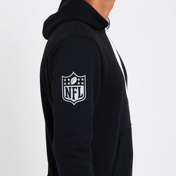 New Era Troyer New Era NFL LAS VEGAS RAIDERS Logo Drawstring Hoodie Pullover NEU/OVP