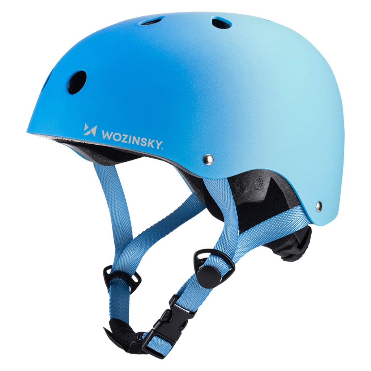 Wozinsky Fahrradhelm HT-38, 360°-Verstellrad für passgenauen Sitz, leichte Bauweise