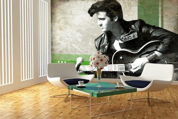 WandbilderXXL Fototapete Elvis, glatt, Helden der Musik, Vliestapete, hochwertiger Digitaldruck, in verschiedenen Größen