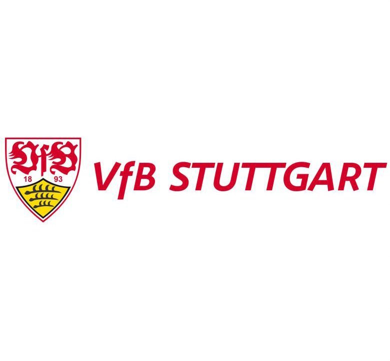 Wall-Art Wandtattoo Fußball VfB Stuttgart Logo, Im modernen Stil