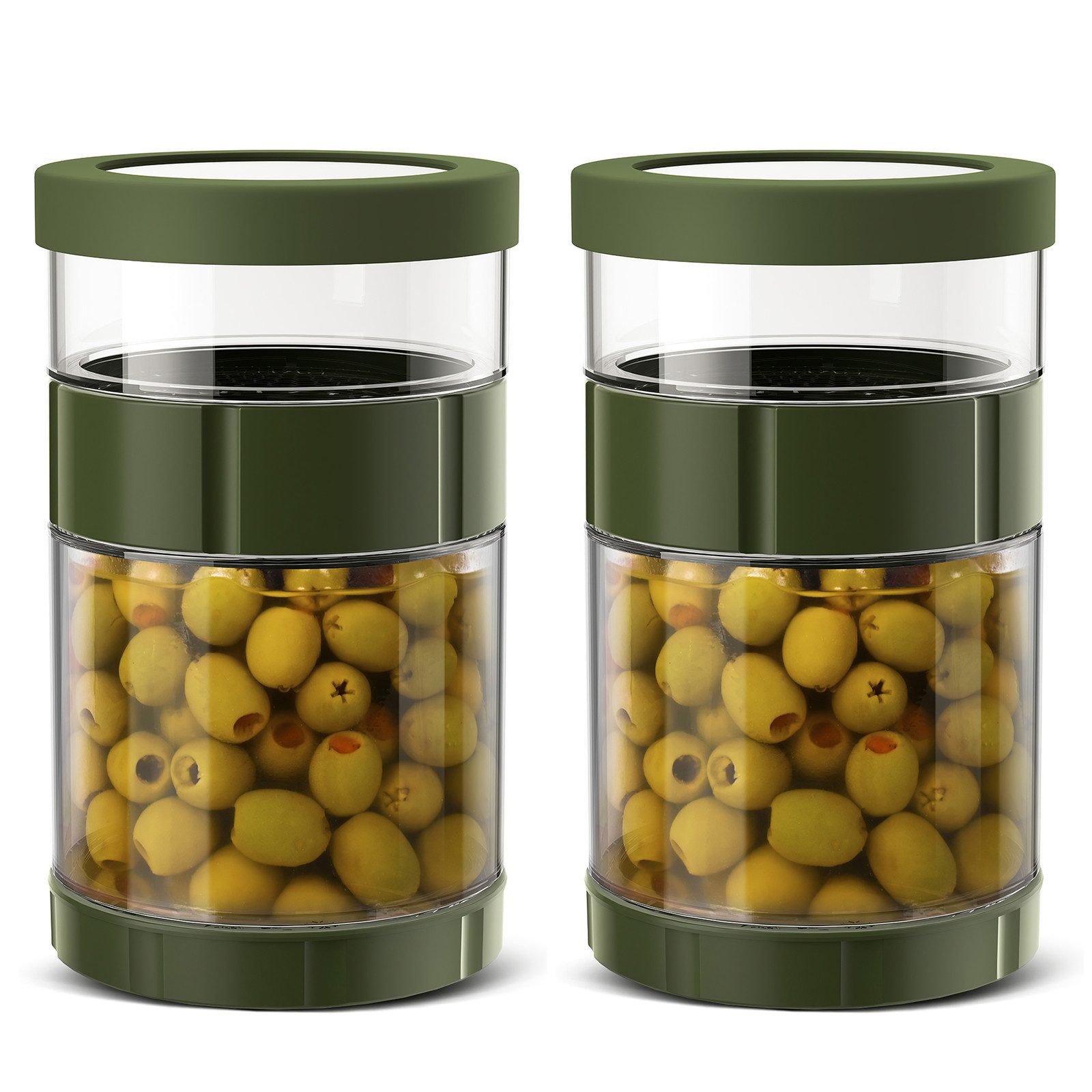 BlingBin Aufbewahrungsdose Flip Einmachglas Flip Gurkenglas mit Sieb und De günstig online kaufen