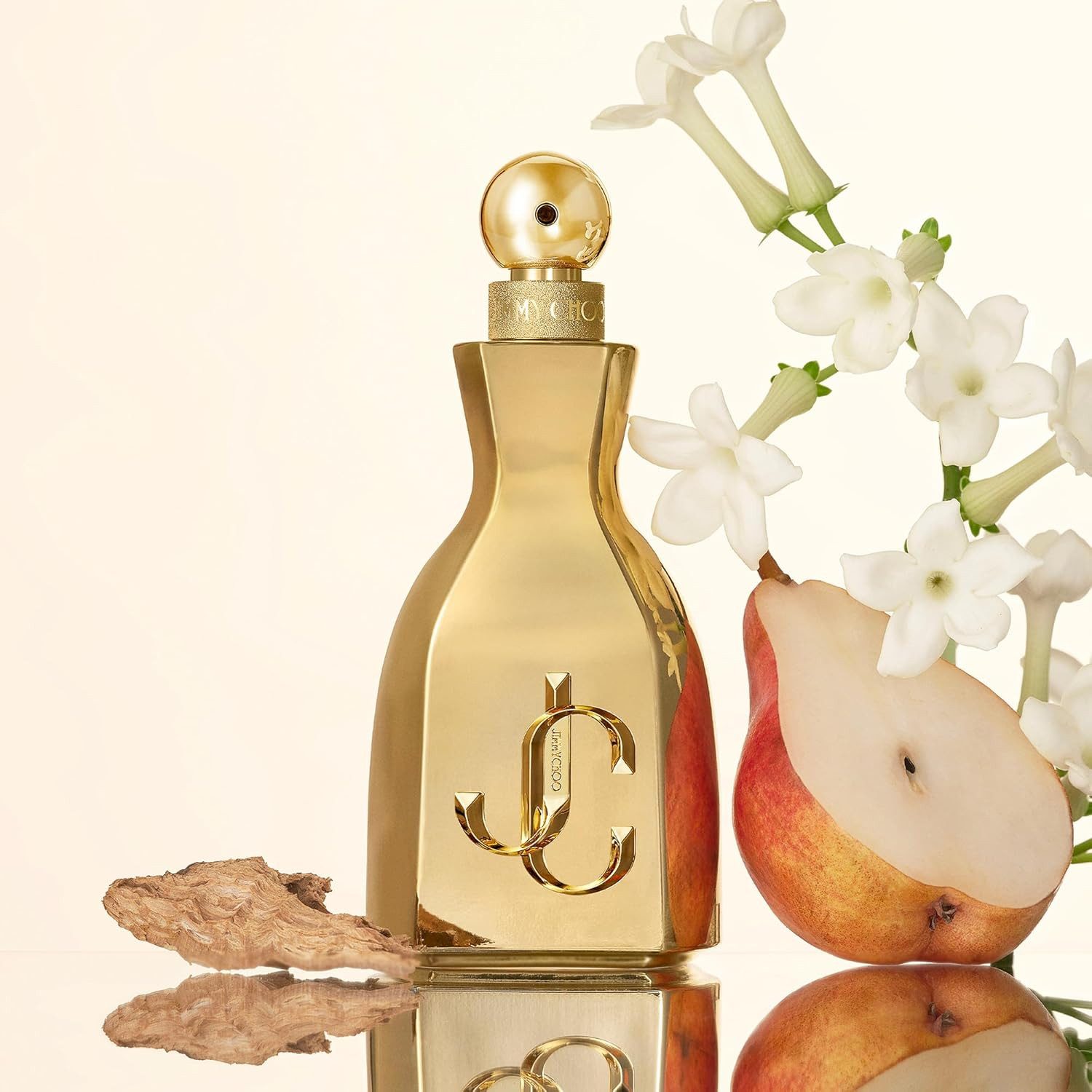 JIMMY CHOO Extrait Parfum I Want Choo Parfum, edler Glasflakon