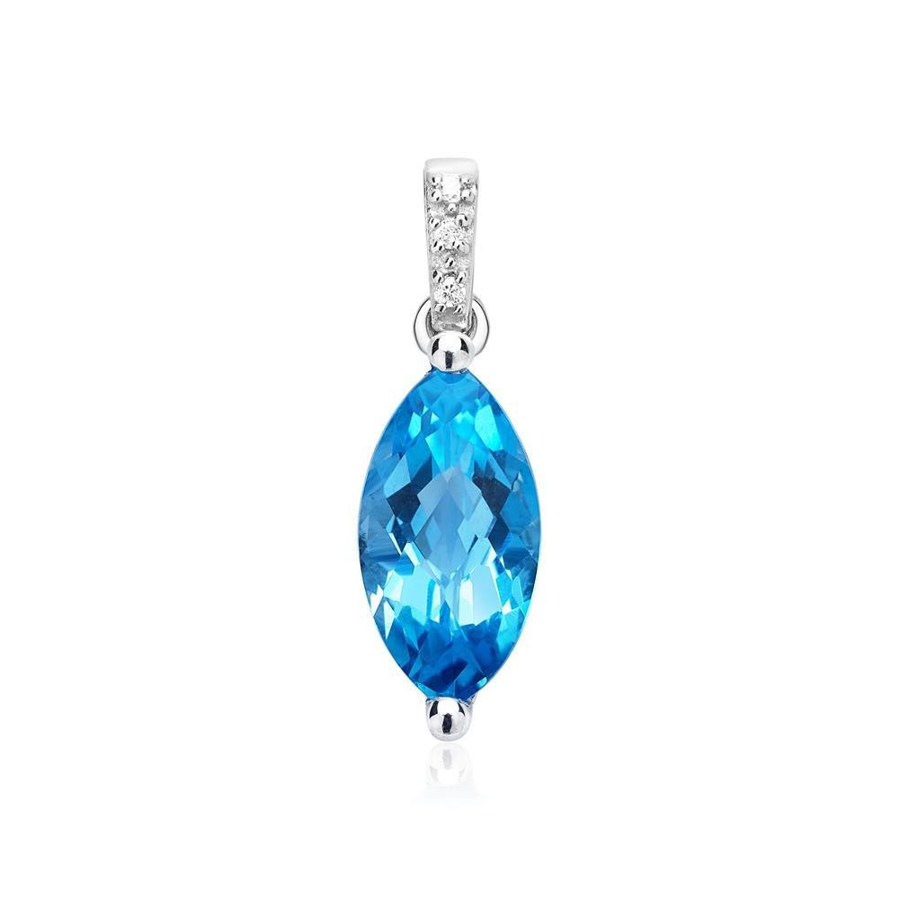 Unique Kettenanhänger Diamantanhänger ...