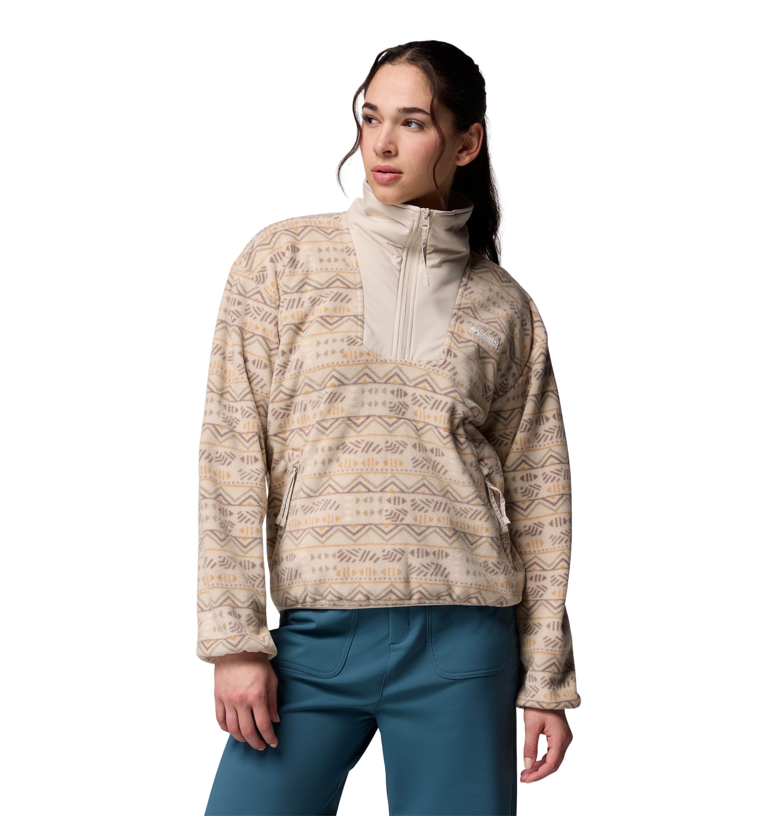 Columbia Fleecepullover SEQUOIA GROVE PRINTED HALF ZIP (1-tlg) günstig online kaufen
