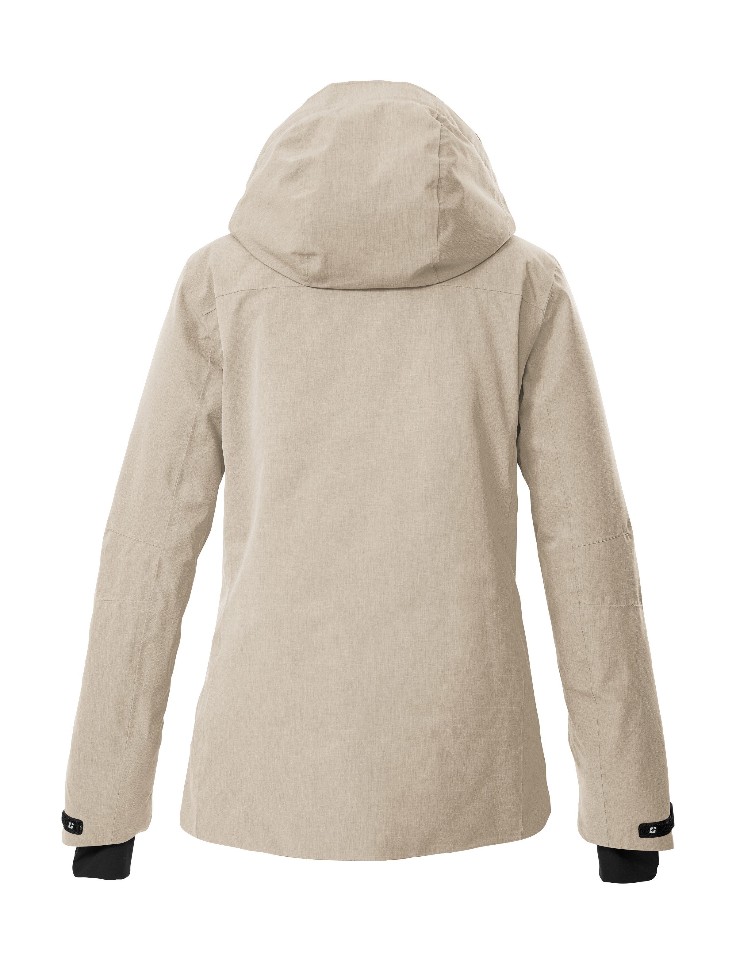 Killtec Skijacke KSW 35 WMN SKI JCKT Wasserdicht, atmungsaktiv, verstellbare Kapuze, viele Taschen