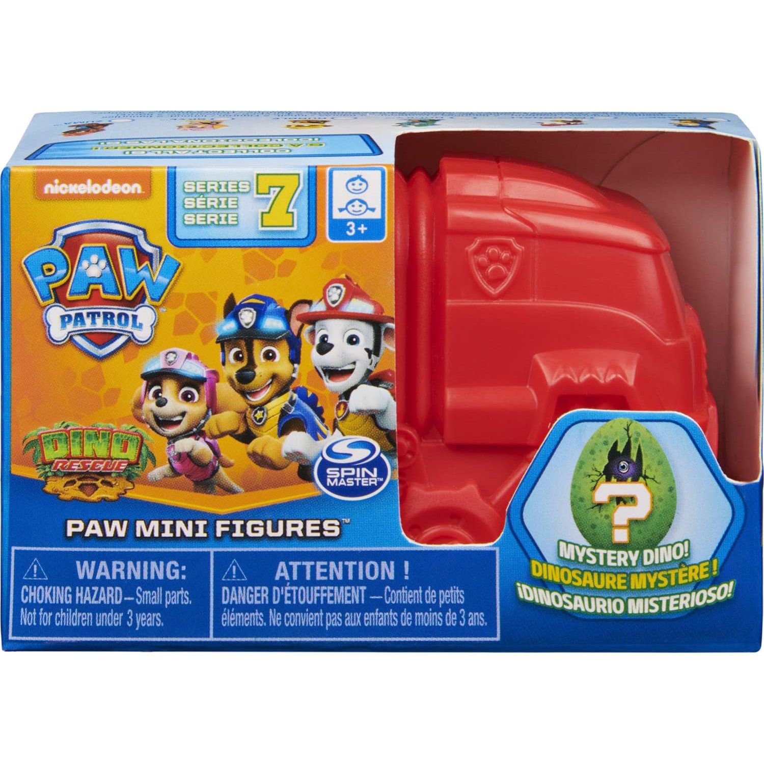 PAW PATROL Quarzuhr Paw Patrol – 6059509 – Packung mit 2 Minifiguren Dino Rescue