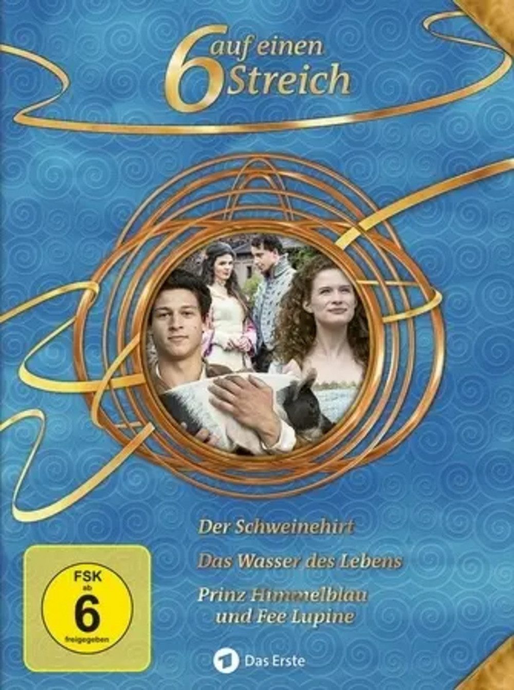 DVD Sechs auf einen Streich - Märchenbox. Tl.15, 3 DVDs