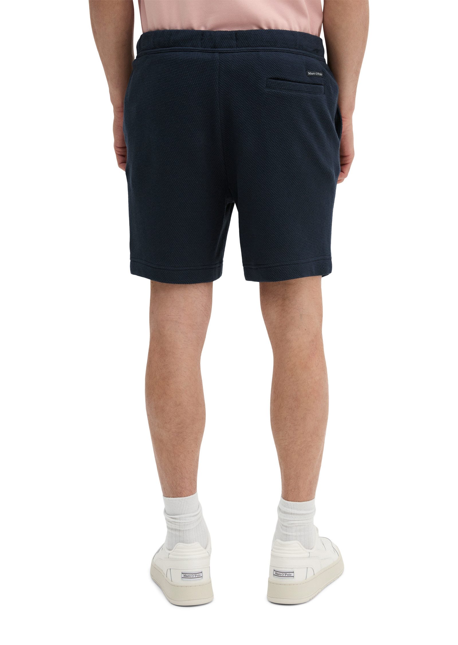 Marc O'Polo Shorts mit feiner Waffel-Struktur