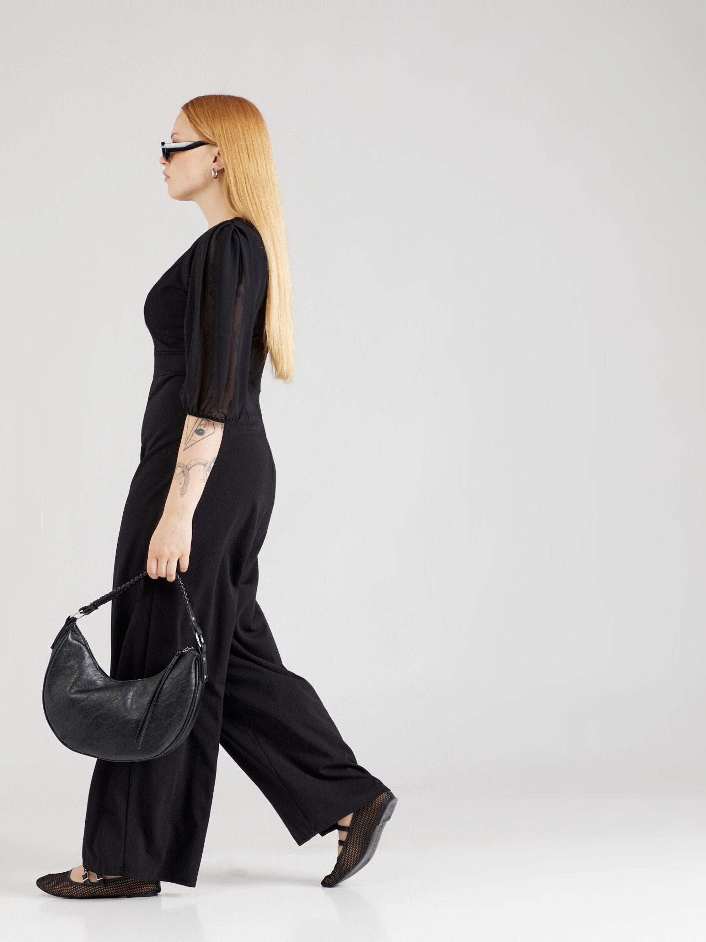 Wal G Jumpsuit MELANY (1-tlg) Drapiert/gerafft