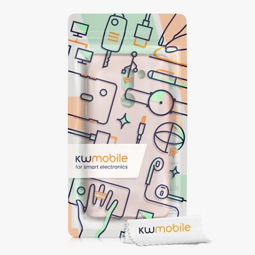 kwmobile Handyhülle Case für Honor 6X / GR5 2017 / Mate 9 Lite, Hülle Silikon metallisch schimmernd - Handyhülle Cover