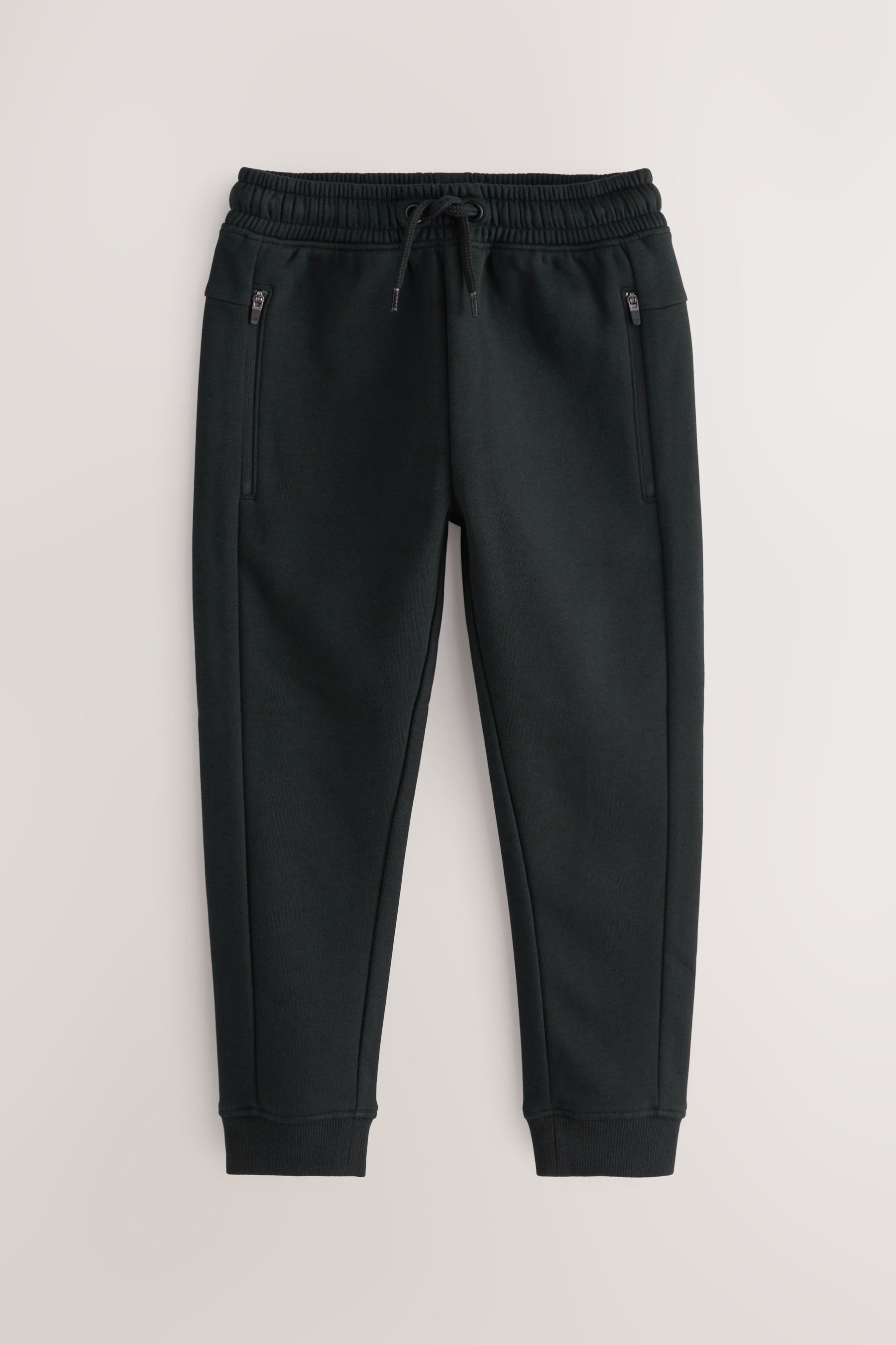 Jogginghose Slim Fit Jogginghose mit Reißverschluss