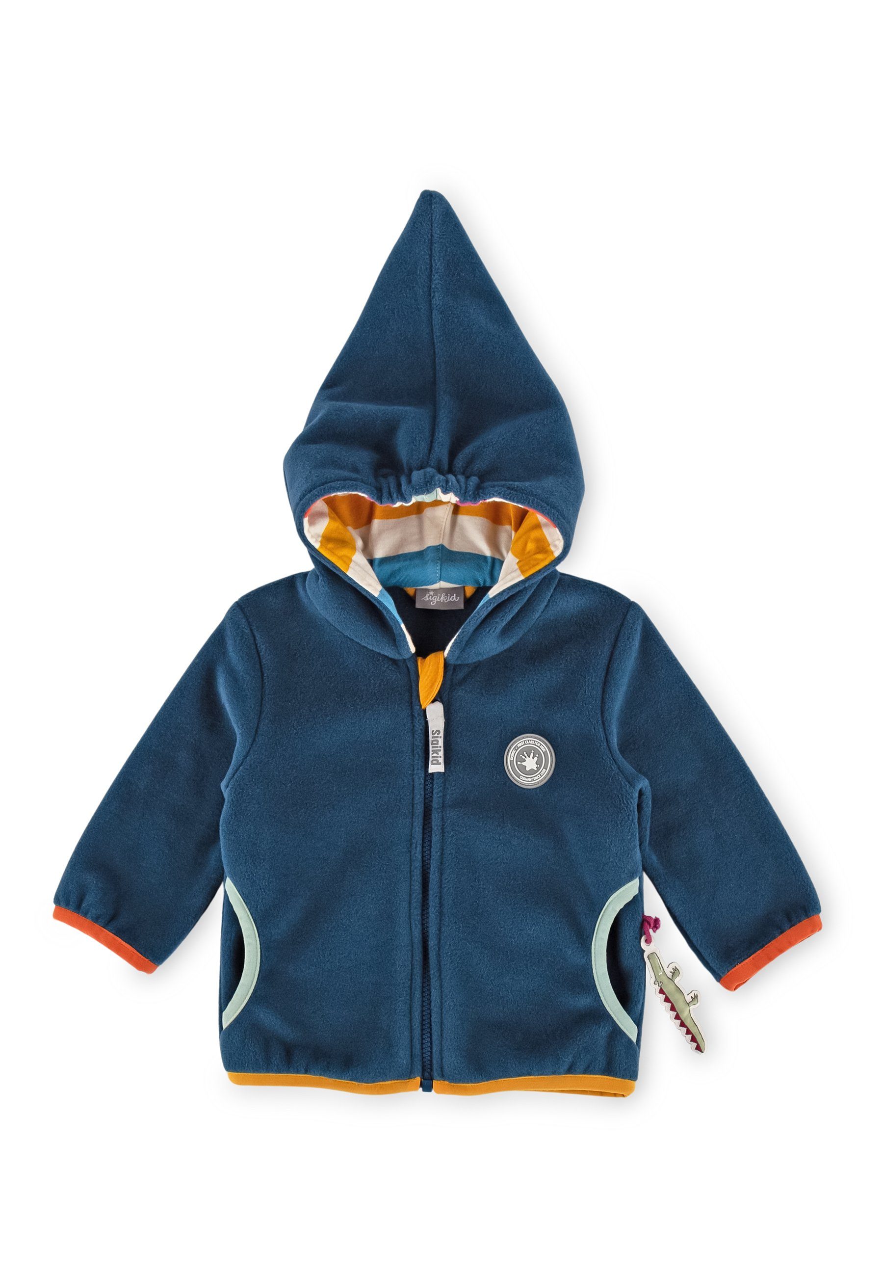 Fleecejacke Babyjacke Fleecejacke Happy Crocodile
