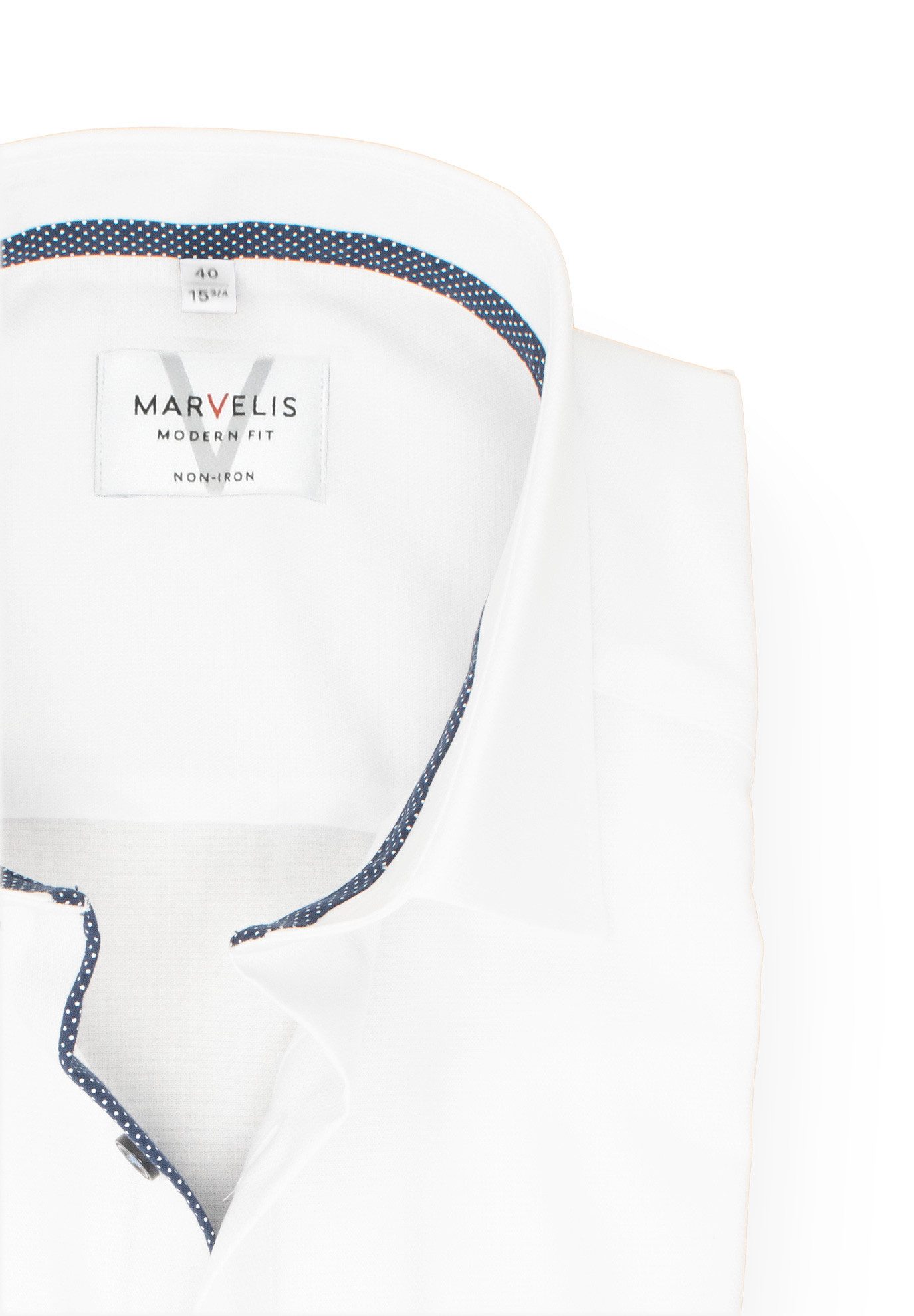 MARVELIS Businesshemd Modern Fit normale, leicht günstig online kaufen