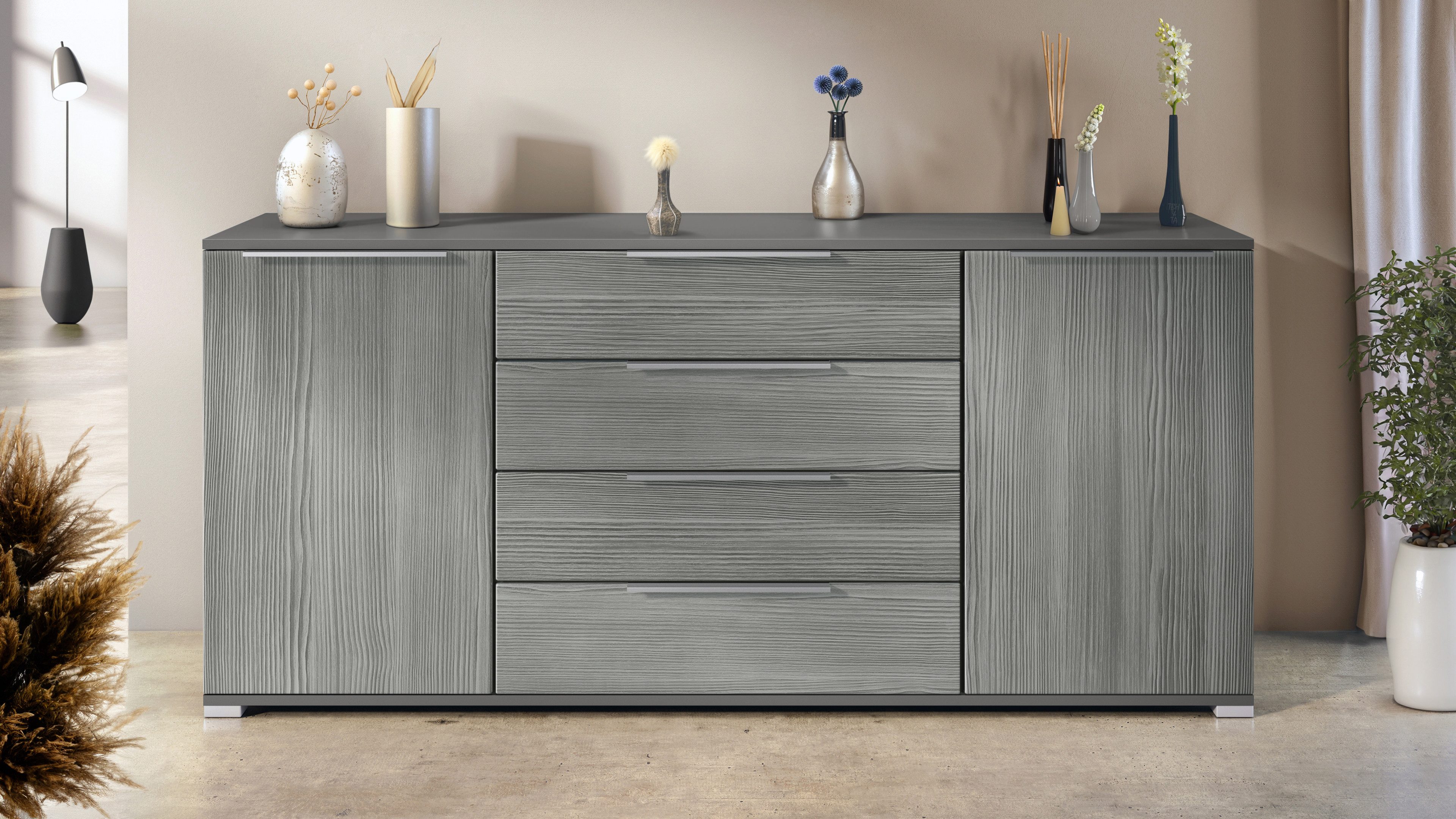 Vladon Sideboard Linio V2 (Moderne Kommode, günstig online kaufen