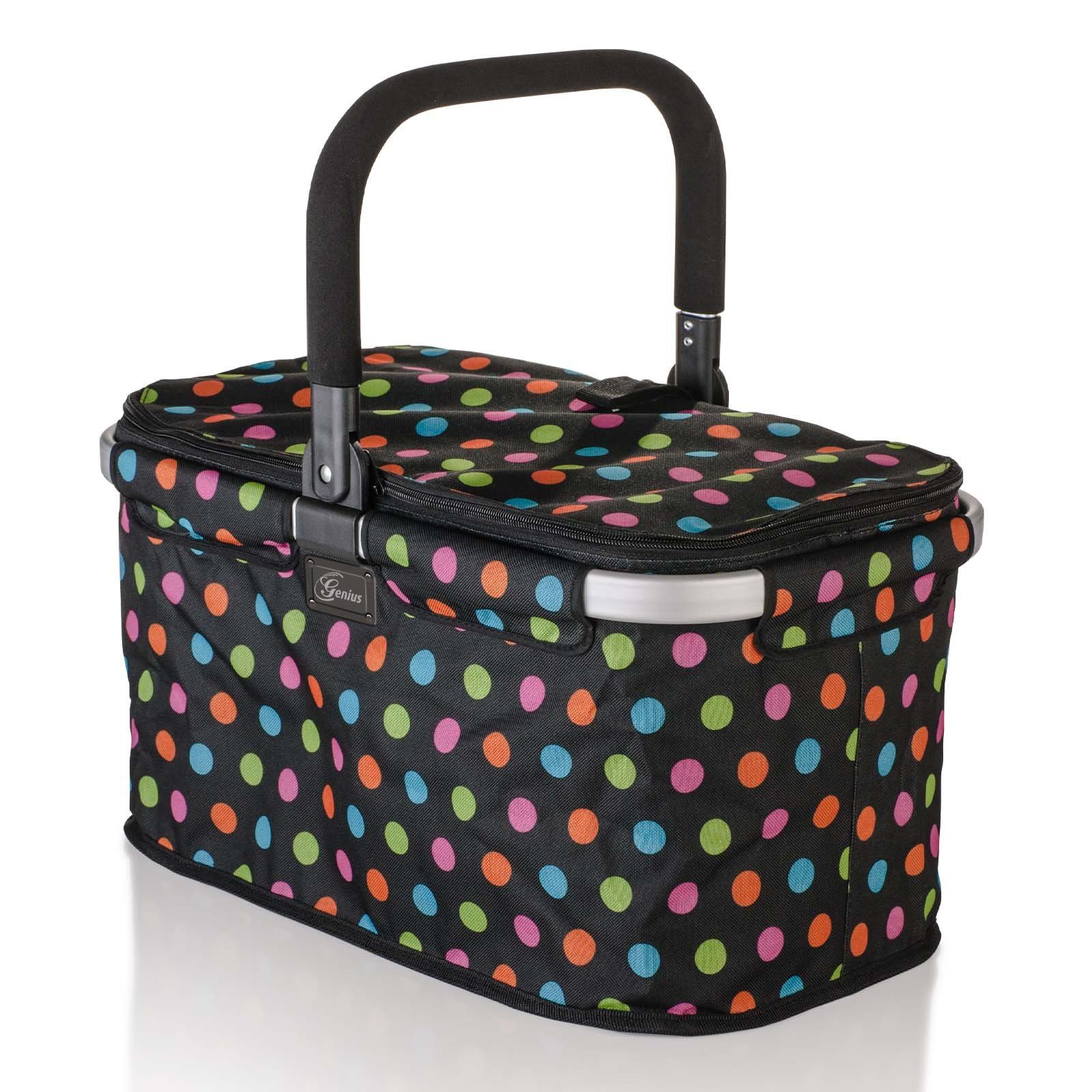 Genius Einkaufskorb Falko Premium Tragekorb Picknickkorb, günstig online kaufen
