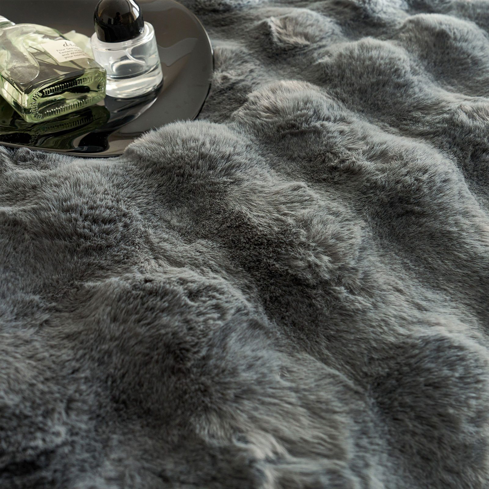 Wohndecke Kuscheldecke Kaninchen Plüsch Decke, KEAYOO, Kunstfell Warme Kusc günstig online kaufen