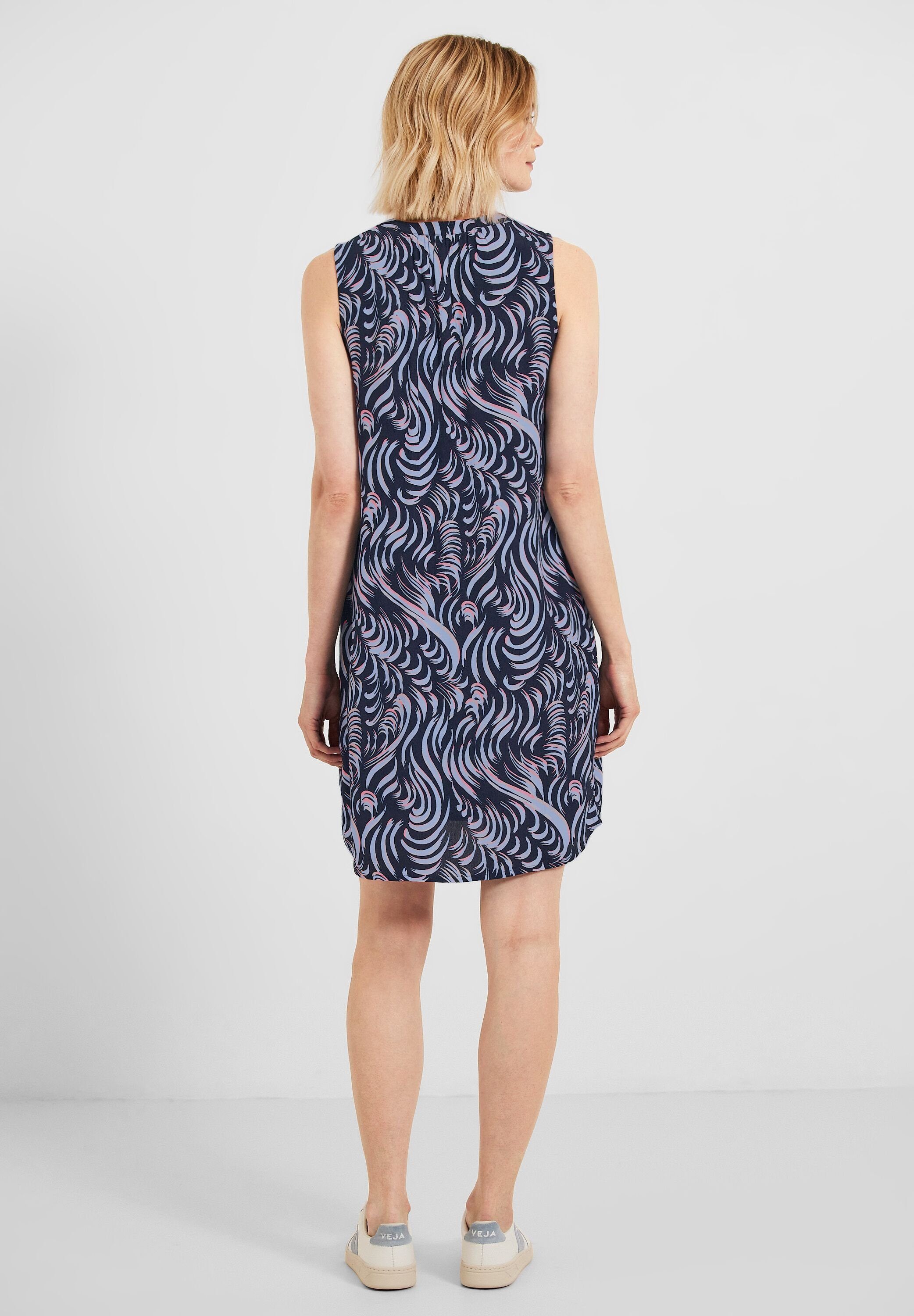 Cecil Sommerkleid Viskose aus deep blue