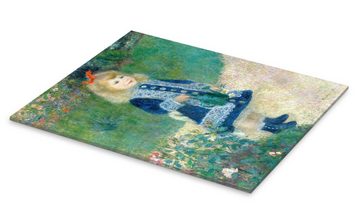 Posterlounge Acrylglasbild Pierre-Auguste Renoir, Mädchen mit Gießkanne, Malerei