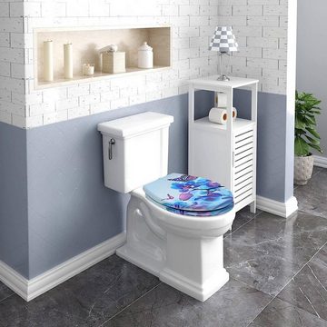 Woltu WC-Sitz (1-St), Toilettensitz mit Absenkautomatik