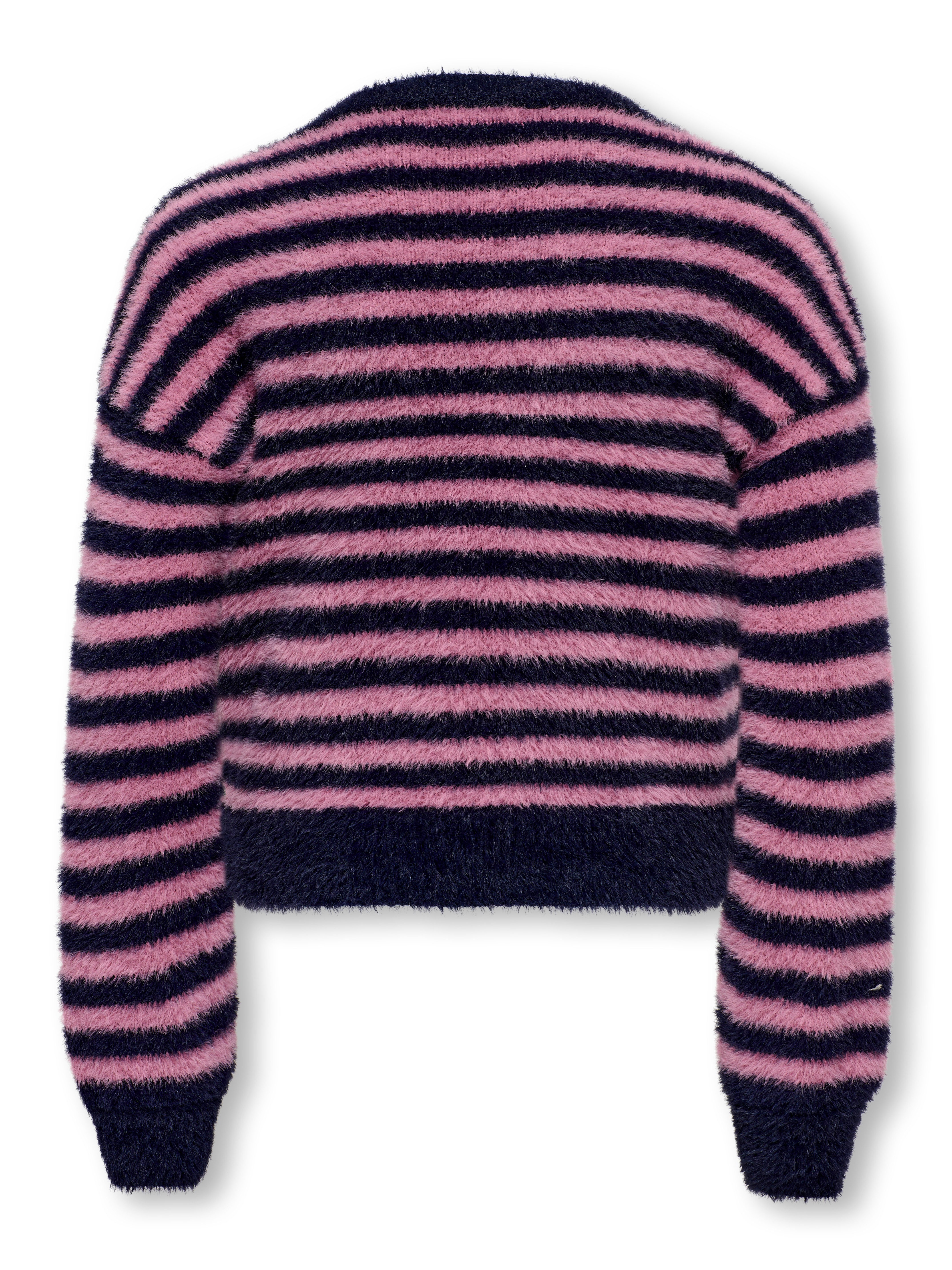 KIDS ONLY Rundhalspullover KOGNEWPIUMO L/S PULLOVER CP KNT NOOS Kunstfaser