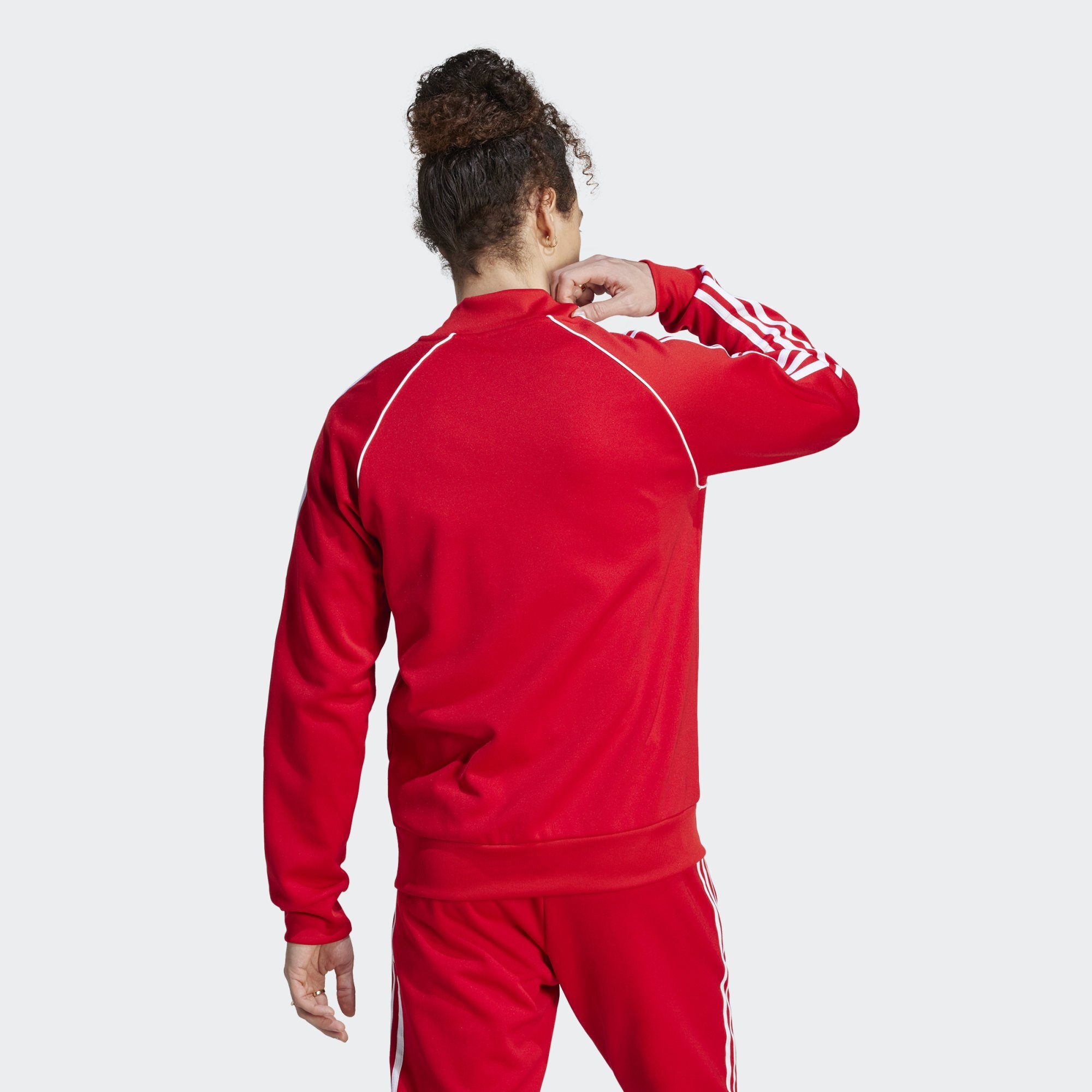 CLASSICS JACKE White SST ADICOLOR Originals adidas Scarlet Trainingsanzug Better ORIGINALS /