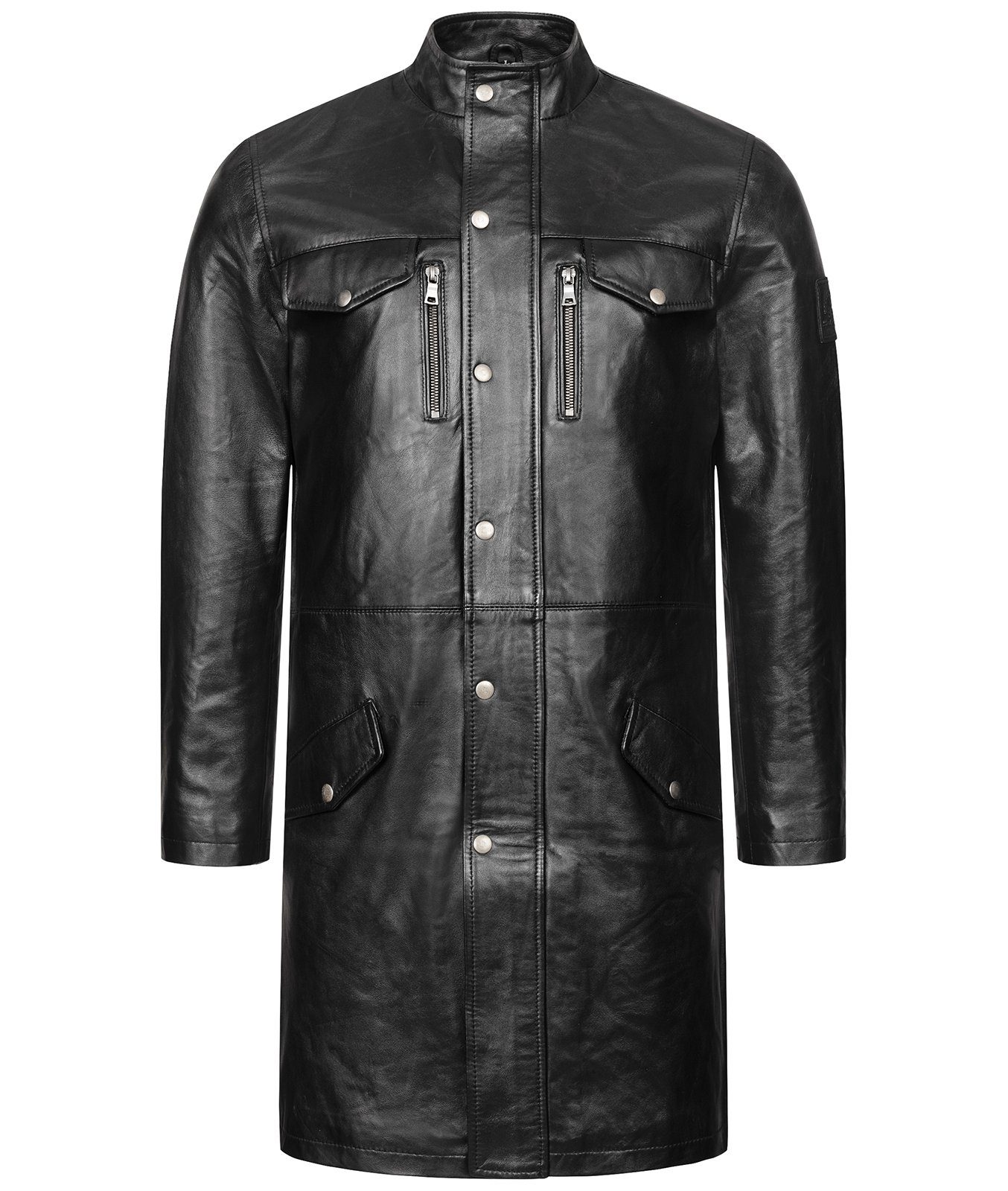 Rock Creek Ledermantel Herren Mantel Echt Leder H-343 günstig online kaufen