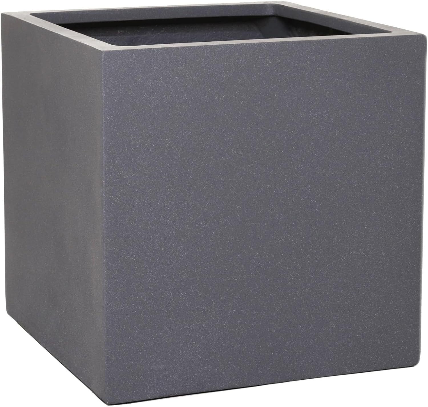 VIVANNO Pflanzkübel Fiberglas BLOCK Würfel - günstig online kaufen