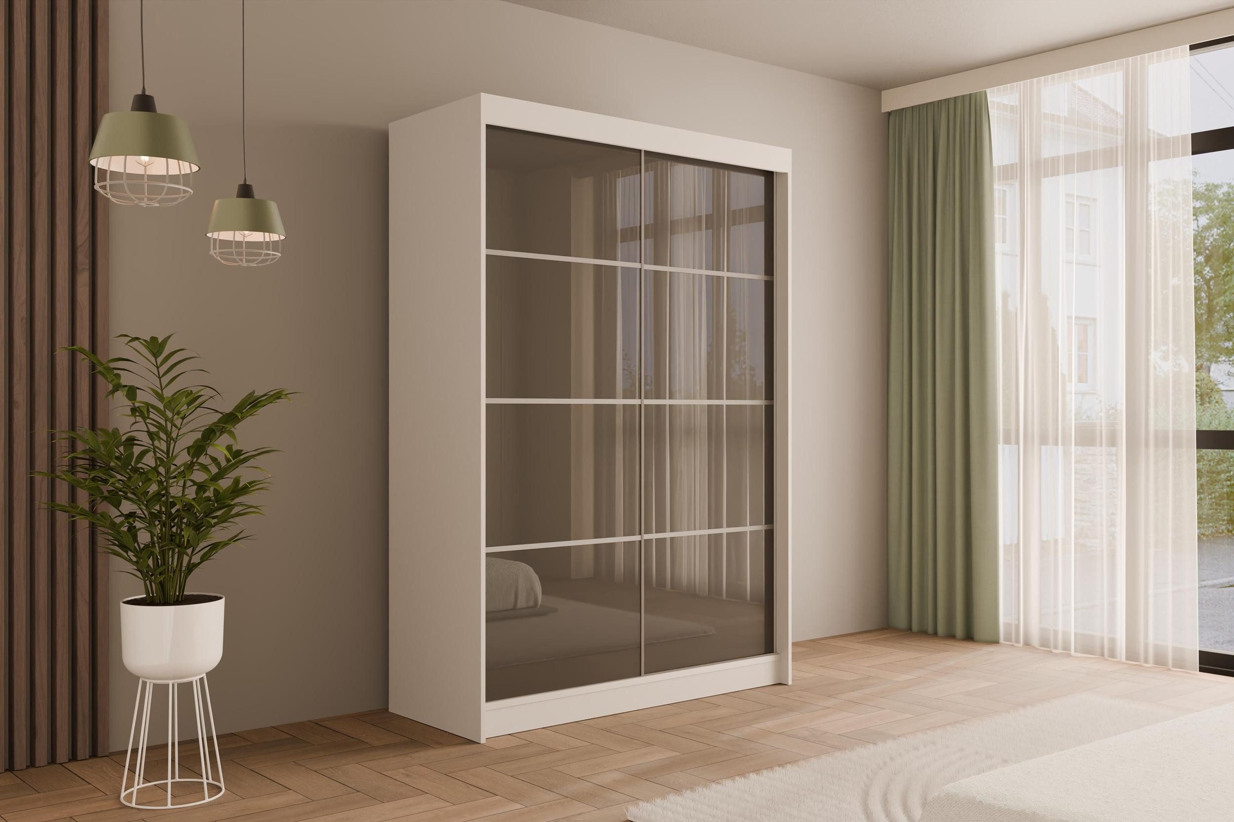 ALTDECOR Schiebetürenschrank PEKA3 (Kleiderschrank Garderobenschrank mit günstig online kaufen