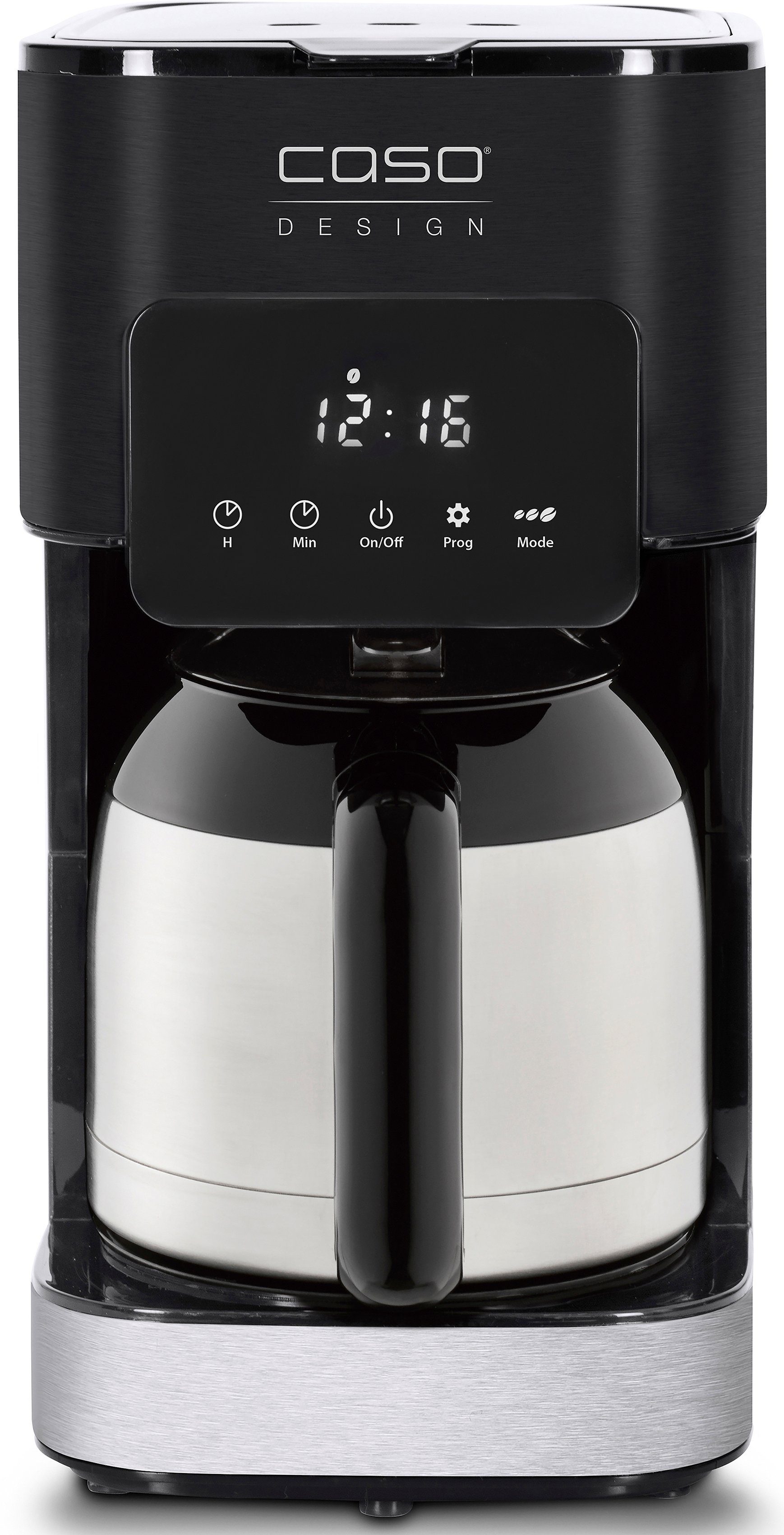 Caso Filterkaffeemaschine 1847 Coffee Taste&Style Thermo, 1,2l Kaffeekanne, Permanentfilter 1x4