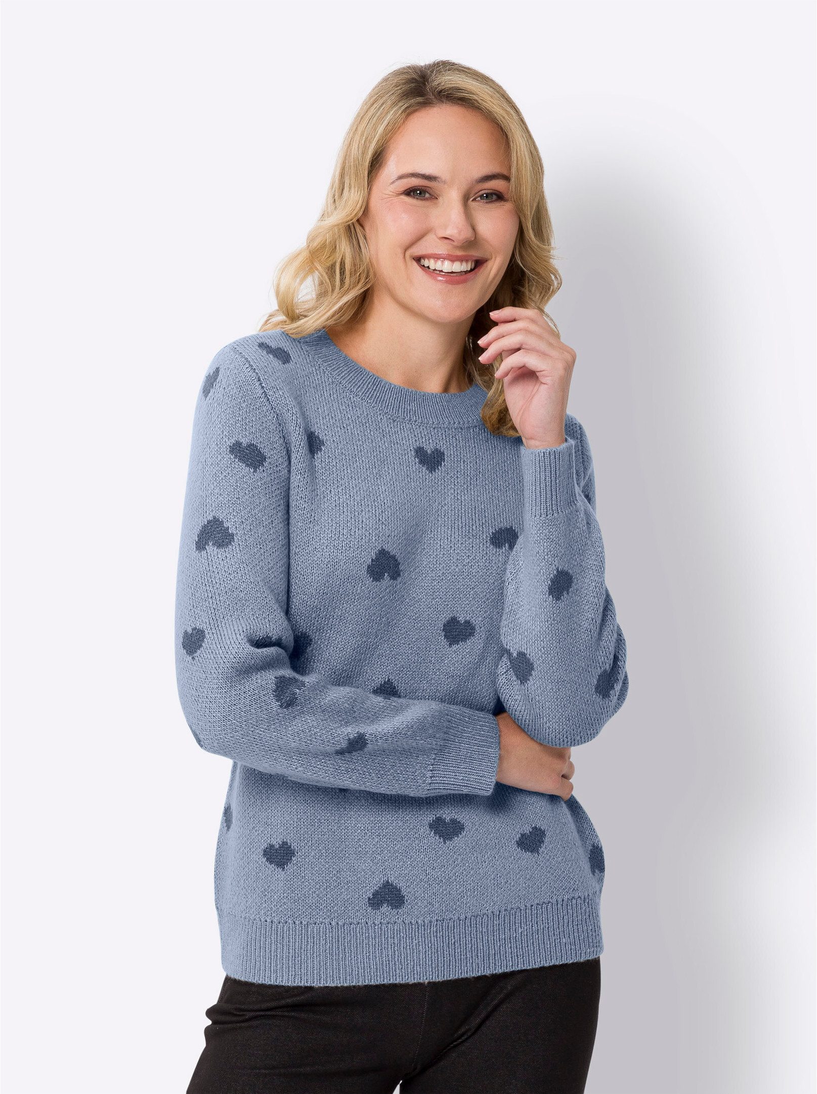 Strickpullover Langarm-Pullover