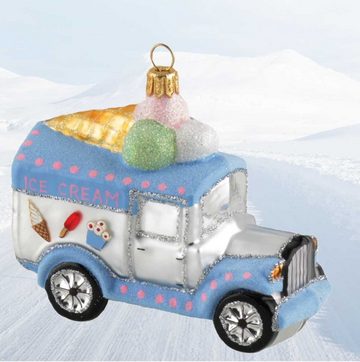 440s Christbaumschmuck 440s Christbaum-Hänger Eiscreme Wagen (1-tlg)