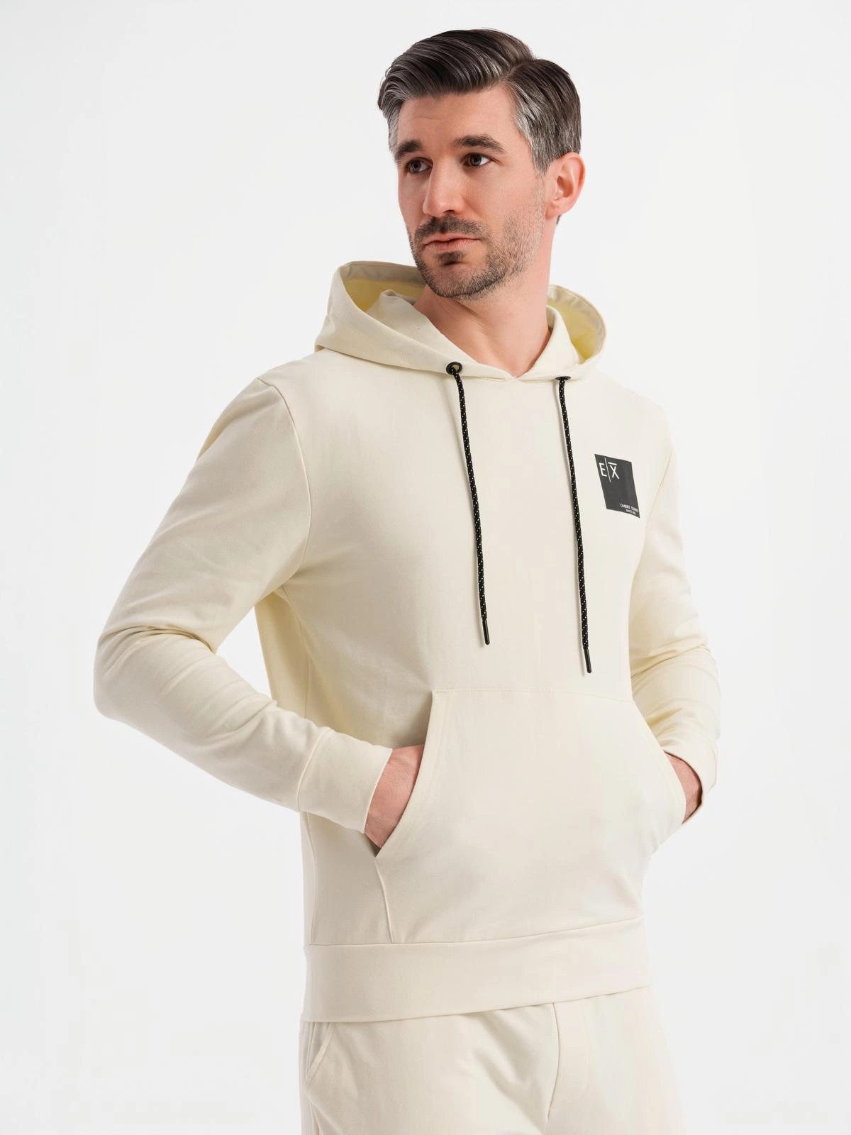OMBRE Sweatanzug Sweatshirt-Set Kapuzenpulli + Sweathose