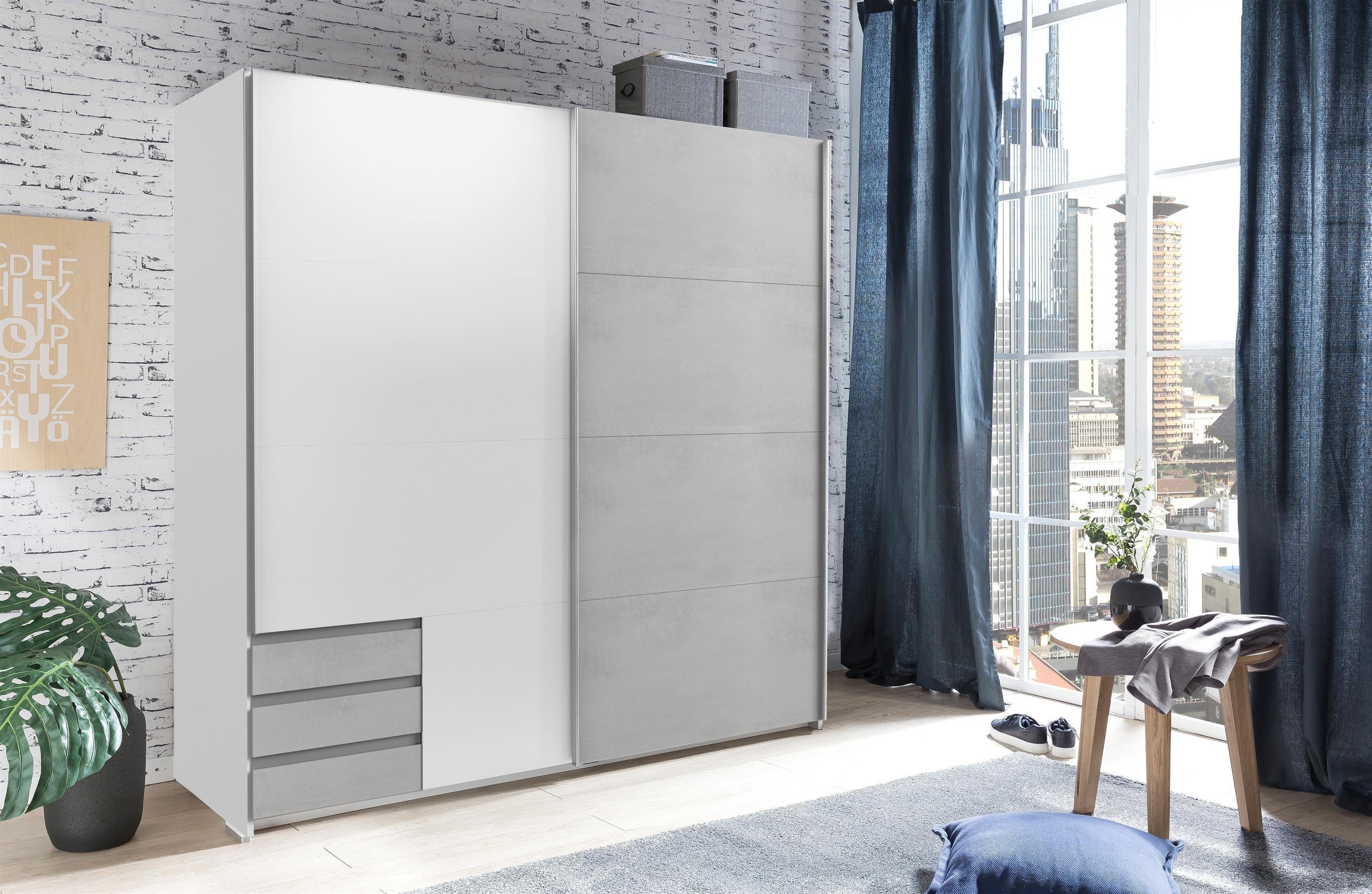 Wimex Schwebetürenschrank 180 x 198 x 64 cm (B/H/T)