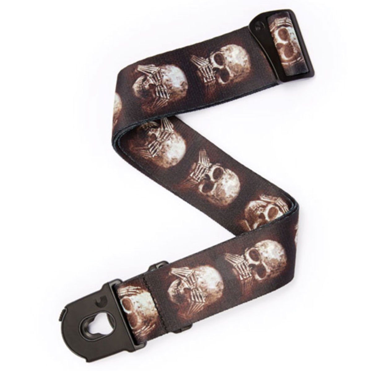 Planet Waves Gitarrengurt Gitarrengurt Alchemy muted Skulls