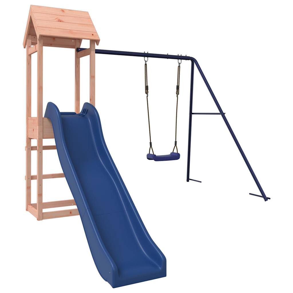 vidaXL Spielturm Spielturm Massivholz Douglasie