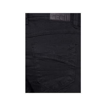 Cecil Skinny-fit-Jeans dunkel-grau slim fit (1-tlg)