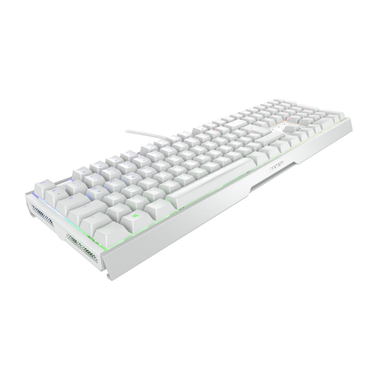 Cherry Xtrfy MX 3.1 RGB WHITE / DE Gaming-Tastatur (Konfigurierbare Beleuchtung)