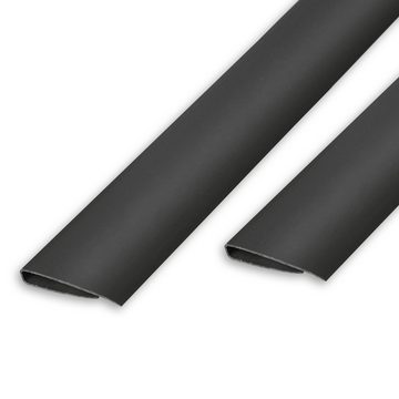 Ribelli Balkonsichtschutz PVC Abschlussleiste 100 cm (1 x 100 cm)