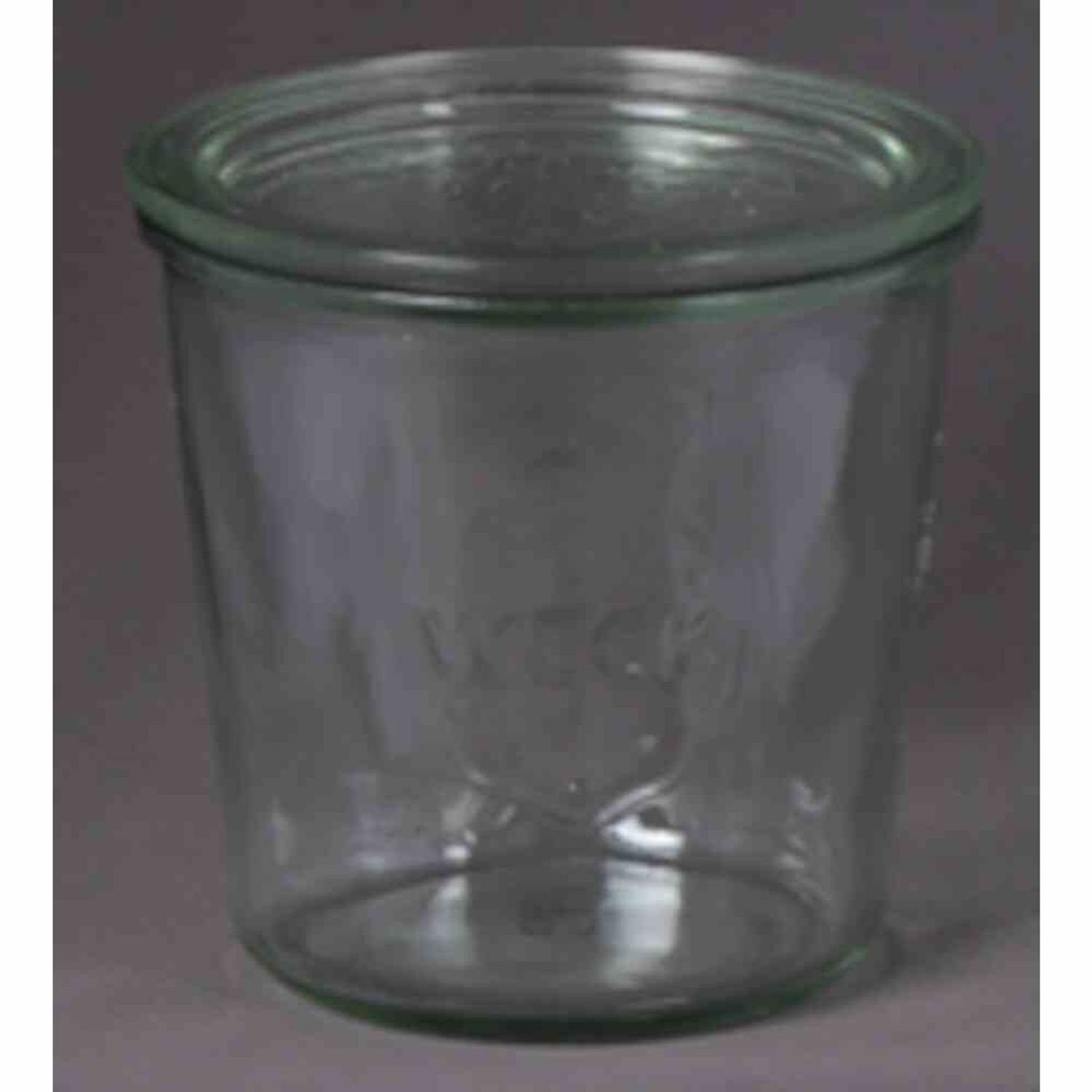 Siena Home Vorratsdose Sturz-Glas Weck-Glas, 580 ml Rundrand-Deckel, Glas Rundrand "Cucinare"