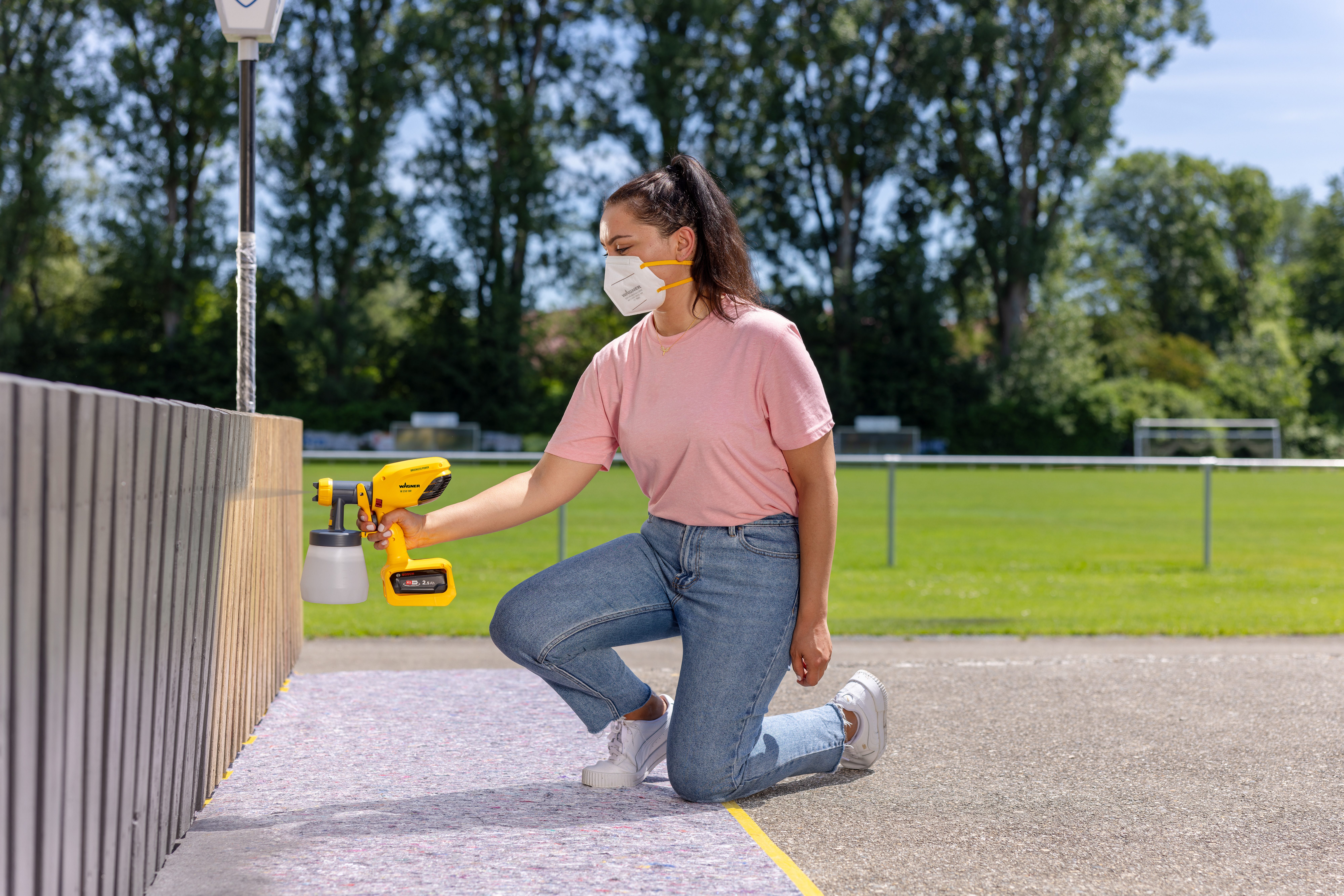 WAGNER Farbsprühgerät, ohne Akku und Ladegerät