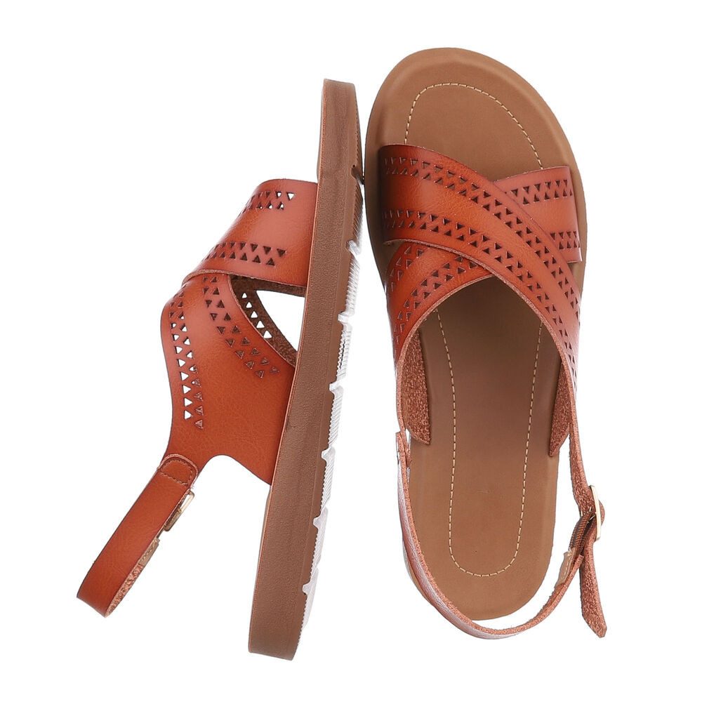 Ital-Design Damen Freizeit Riemchensandalette (86706884) Keilabsatz/Wedge günstig online kaufen