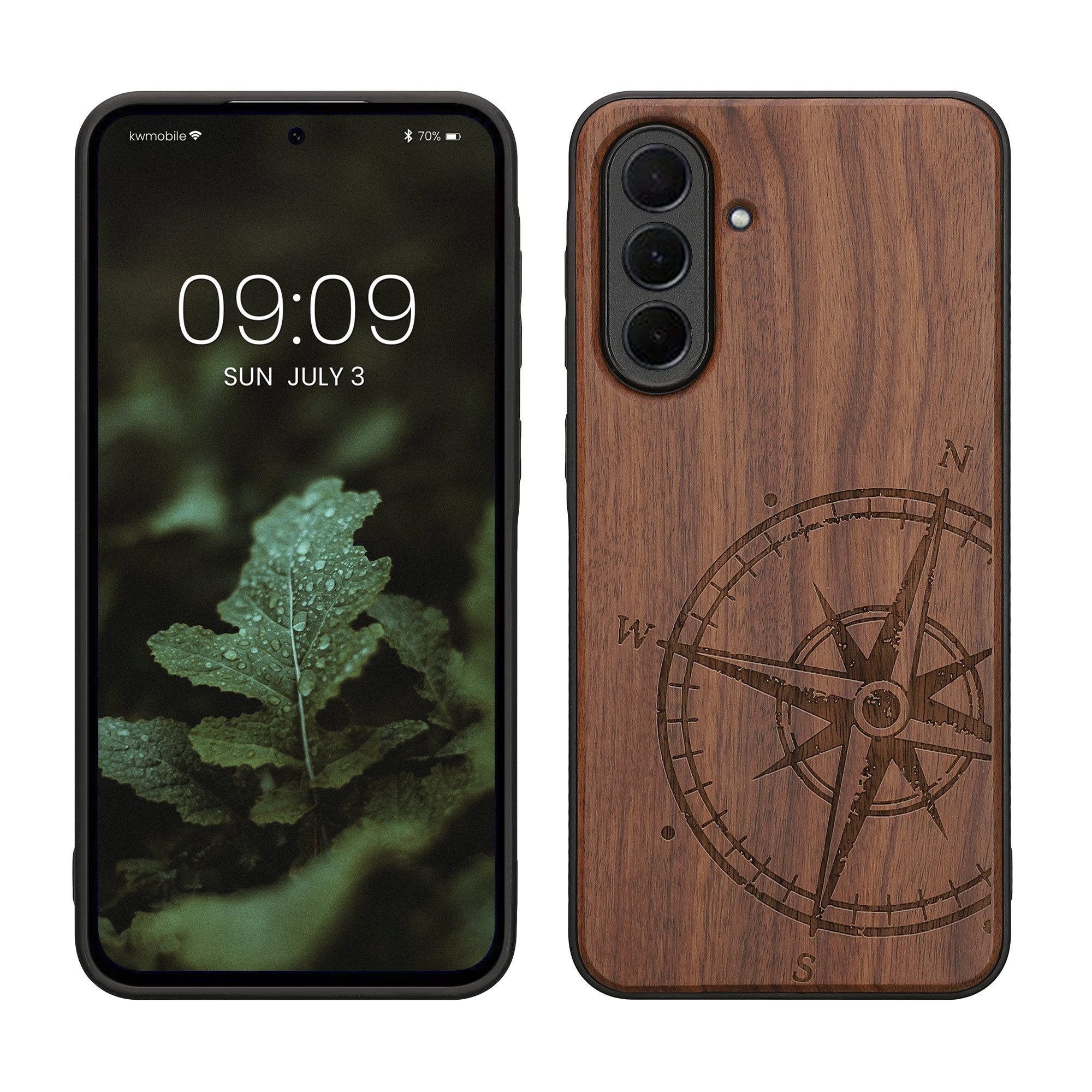 kwmobile Handytasche Hülle für Samsung Galaxy A36 5G (1-tlg), Handyhülle TPU Cover Bumper Case