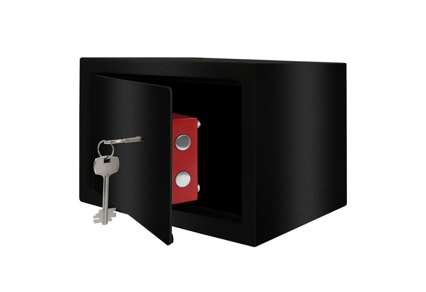FIVMEN Tresor Safe Möbeltresor mit Doppelbartschloss Wandtresor Büroschränke (31 x 20 x 20cm / 35 x 31 x 50cm), Aufhängbar, mit 2 Schlüssel, Für Wohnwagen Schränke Büroschränke